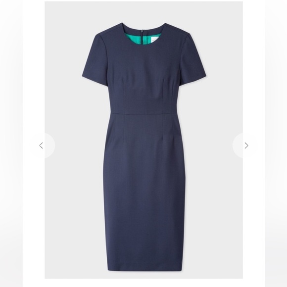 Paul Smith Navy Shift Dress - Picture 1 of 7